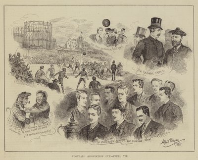 Football Association Cup, Final Tie by Alfred Gish Bryan